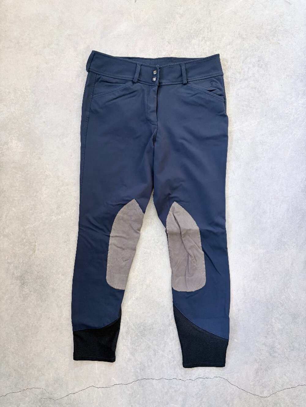 RJ Classics Navy Gulf Breeches, Size 28R